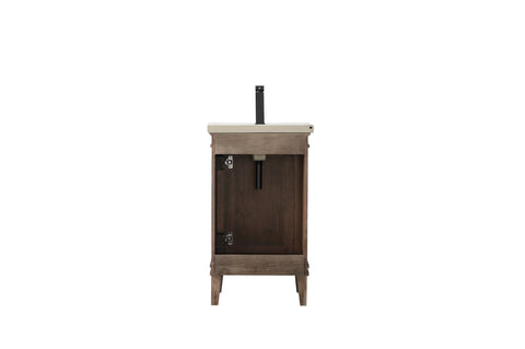 Avery 20" Single Bathroom Vanity Set - Brown Spruce(SOLD OUT)