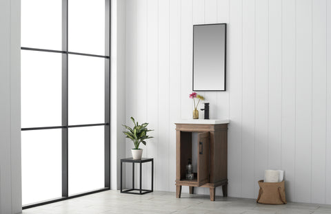 Avery 20" Single Bathroom Vanity Set - Brown Spruce(SOLD OUT)