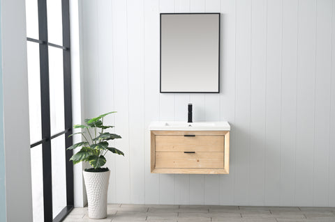 Danbury 30" Single Bathroom Vanity Set - Teak White (SOLD OUT)