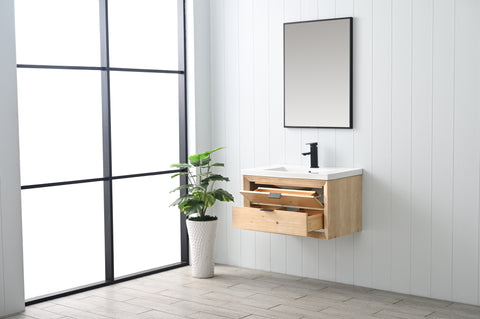 Danbury 30" Single Bathroom Vanity Set - Teak White (SOLD OUT)