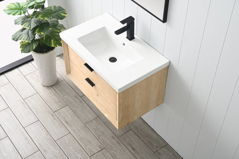Danbury 30" Single Bathroom Vanity Set - Teak White (SOLD OUT)