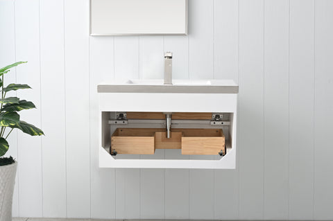 Danbury 30" Single Bathroom Vanity Set - White
