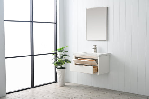 Danbury 30" Single Bathroom Vanity Set - White