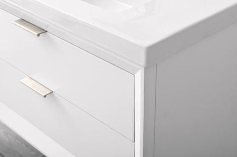 Danbury 30" Single Bathroom Vanity Set - White