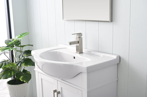 Ivy 30" Single Bathroom Vanity Set - White(SOLD OUT)