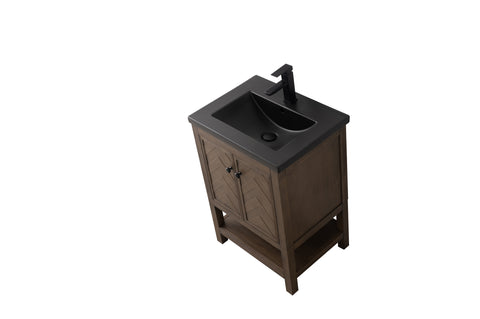 Landon 24" Single Bathroom Vanity Set - Black Top (SOLD OUT)