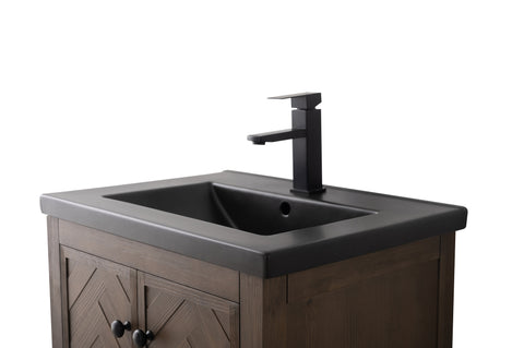 Landon 24" Single Bathroom Vanity Set - Black Top (SOLD OUT)