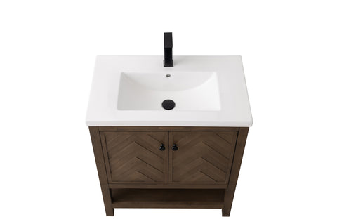 Landon 30" Single Bathroom Vanity Set - White Top (SOLD OUT)