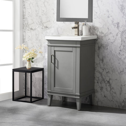 Avery 20" Single Bathroom Vanity Set - Gray (SOLD OUT)