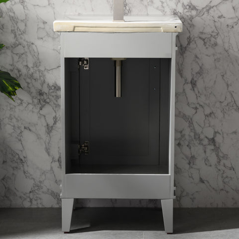 Avery 20" Single Bathroom Vanity Set - Gray (SOLD OUT)