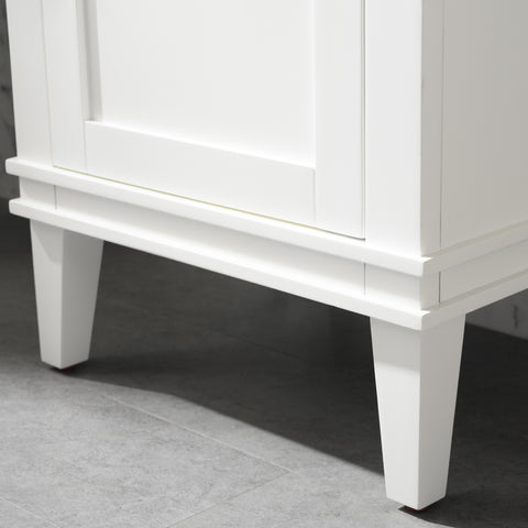 Avery 20" Single Bathroom Vanity Set - White