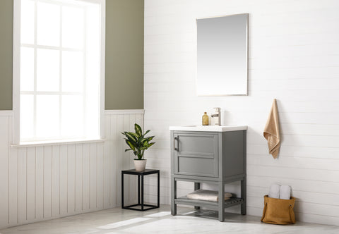 Bailey 24" Single Bathroom Vanity Set - Gray