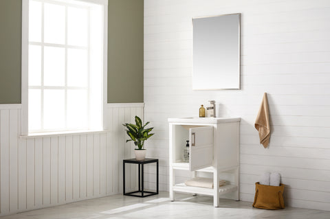Bailey 24" Single Bathroom Vanity Set - White