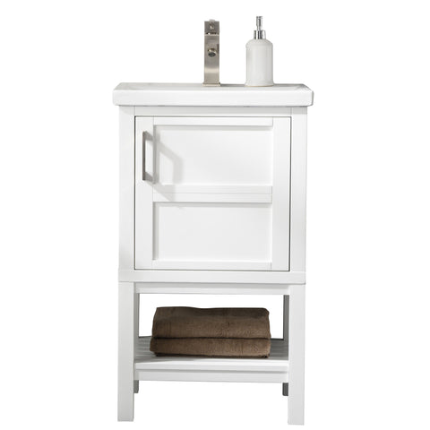 Bailey 20" Single Bathroom Vanity Set - White
