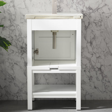 Bailey 20" Single Bathroom Vanity Set - White