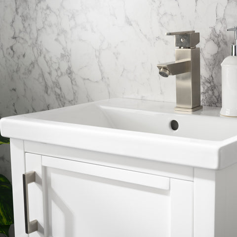 Bailey 20" Single Bathroom Vanity Set - White