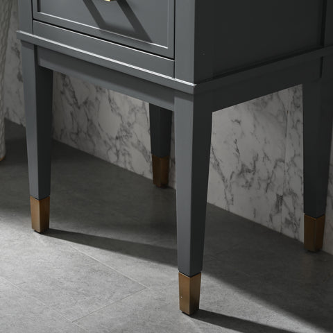 Clara 20" Single Bathroom Vanity Set - Dark Gray (SOLD OUT)