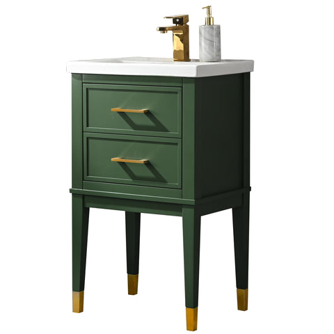 Clara 20" Single Bathroom Vanity Set - Vogue Green (SOLD OUT)
