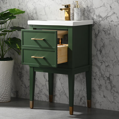 Clara 20" Single Bathroom Vanity Set - Vogue Green (SOLD OUT)
