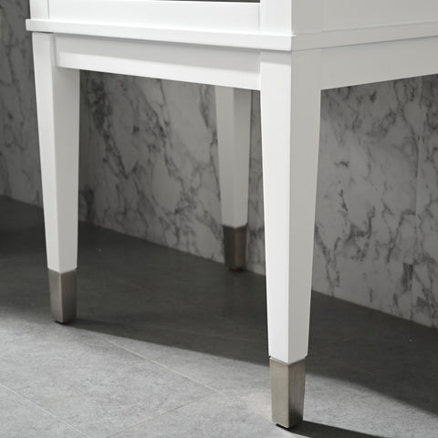 Clara 20" Single Bathroom Vanity Set - White