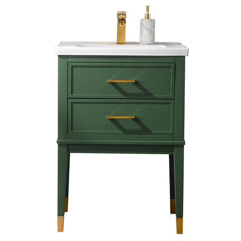 Clara 24" Single Bathroom Vanity Set - Vogue Green