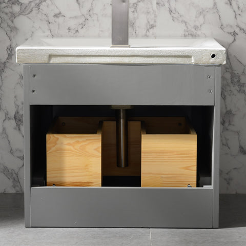 Danbury 20" Single Bathroom Vanity Set - Gray