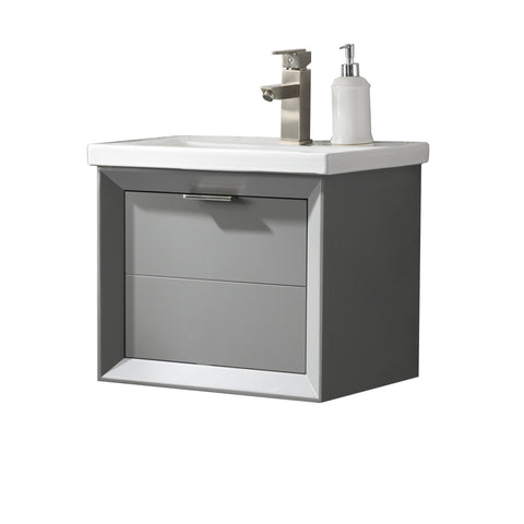 Danbury 20" Single Bathroom Vanity Set - Gray