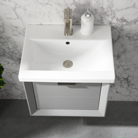 Danbury 20" Single Bathroom Vanity Set - Gray