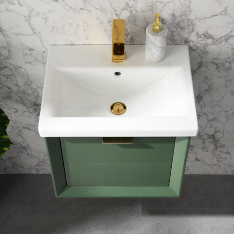 Danbury 20" Single Bathroom Vanity Set - Vogue Green