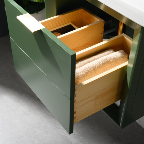 Danbury 20" Single Bathroom Vanity Set - Vogue Green