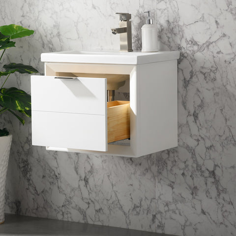 Danbury 20" Single Bathroom Vanity Set - White