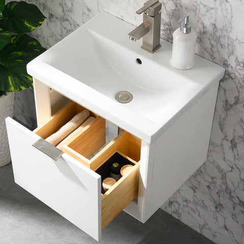 Danbury 20" Single Bathroom Vanity Set - White
