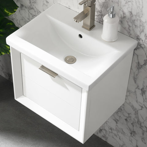 Danbury 20" Single Bathroom Vanity Set - White