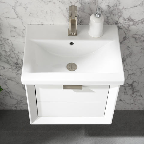 Danbury 20" Single Bathroom Vanity Set - White