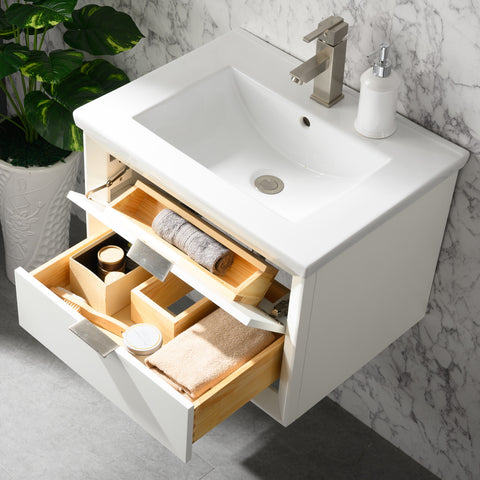 Danbury 24" Single Bathroom Vanity Set - White (SOLD OUT)