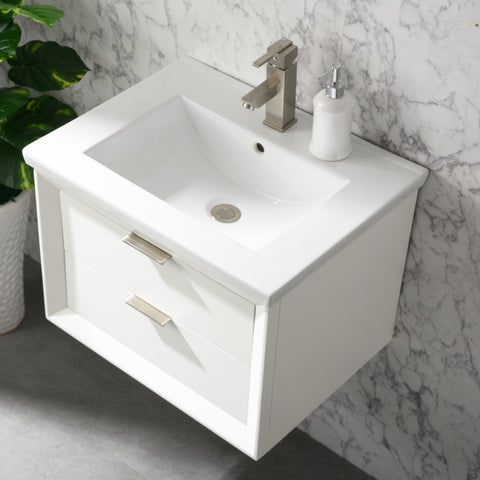 Danbury 24" Single Bathroom Vanity Set - White (SOLD OUT)