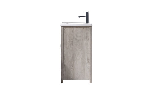 Ethan 30" Modern Farmhouse Bathroom Vanity Set - Gray Wash