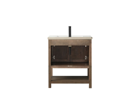 Harvey 30" Single Bathroom Vanity Set - Brown Spruce (SOLD OUT)