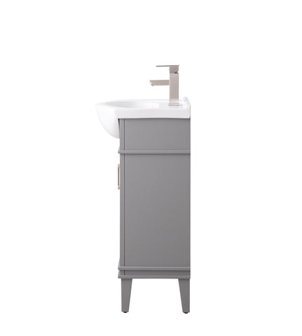 Ivy 20" Single Bathroom Vanity Set - Gray