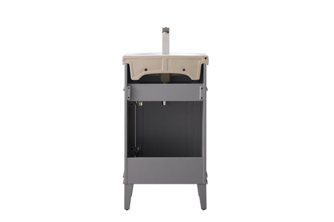 Ivy 20" Single Bathroom Vanity Set - Gray
