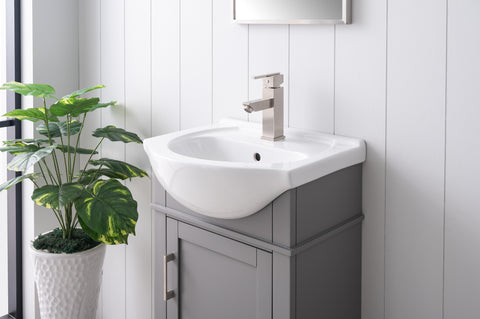 Ivy 20" Single Bathroom Vanity Set - Gray