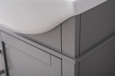 Ivy 20" Single Bathroom Vanity Set - Gray