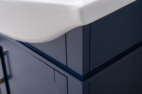Ivy 20" Single Bathroom Vanity Set - Navy Blue (SOLD OUT)