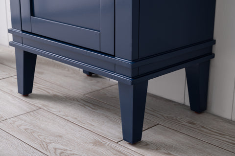 Ivy 20" Single Bathroom Vanity Set - Navy Blue (SOLD OUT)