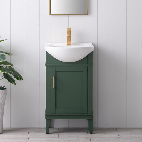 Ivy 20" Single Bathroom Vanity Set - Vogue Green (SOLD OUT)