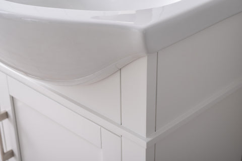 Ivy 20" Single Bathroom Vanity Set - White