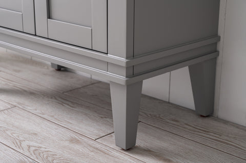 Ivy 24" Single Bathroom Vanity Set - Gray